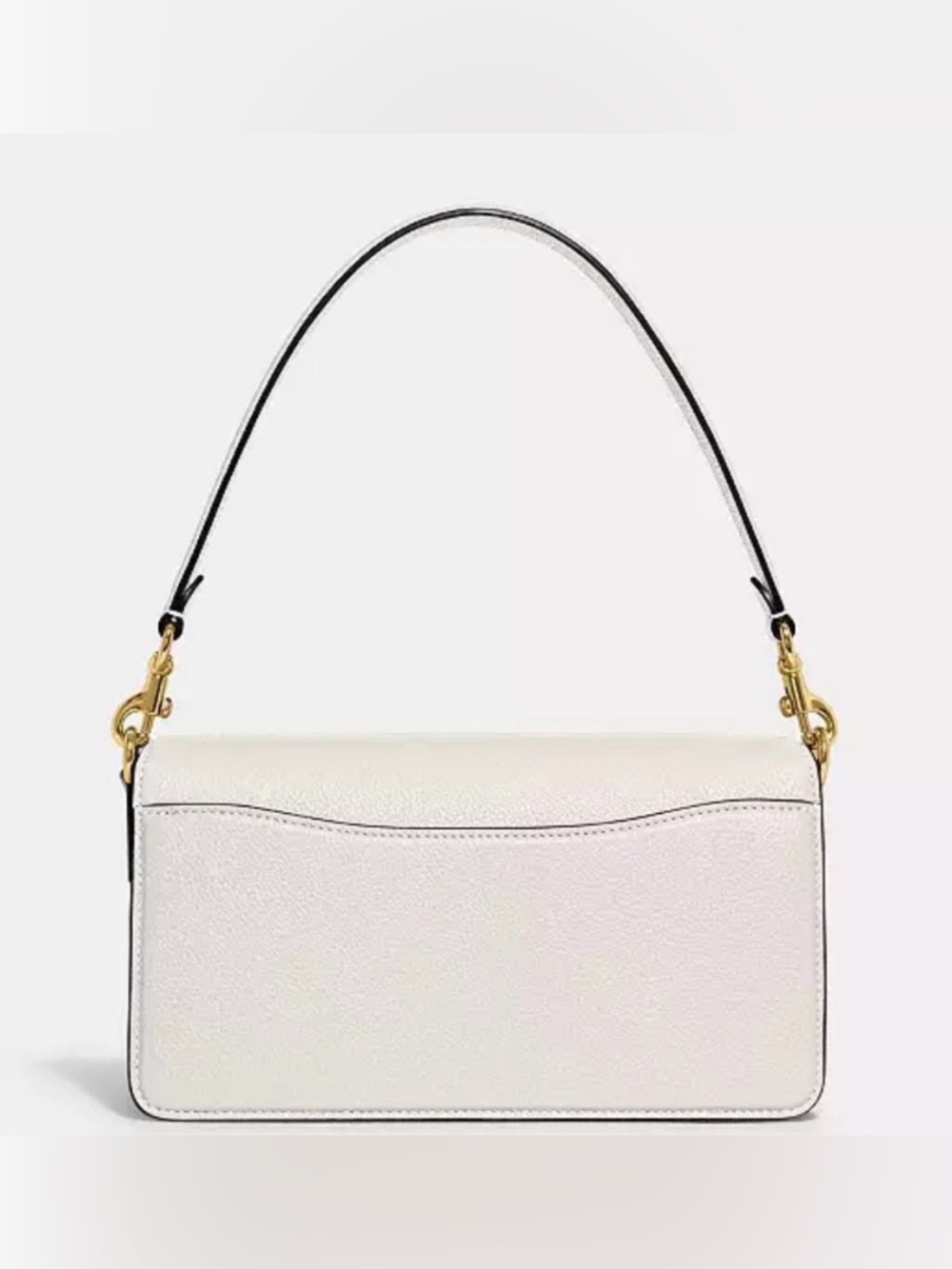 COACH 73995 Crossbody TABBY SHOULDER BAG 26 Handbag 2WAY Chalk White Leather - Picture 8 of 13